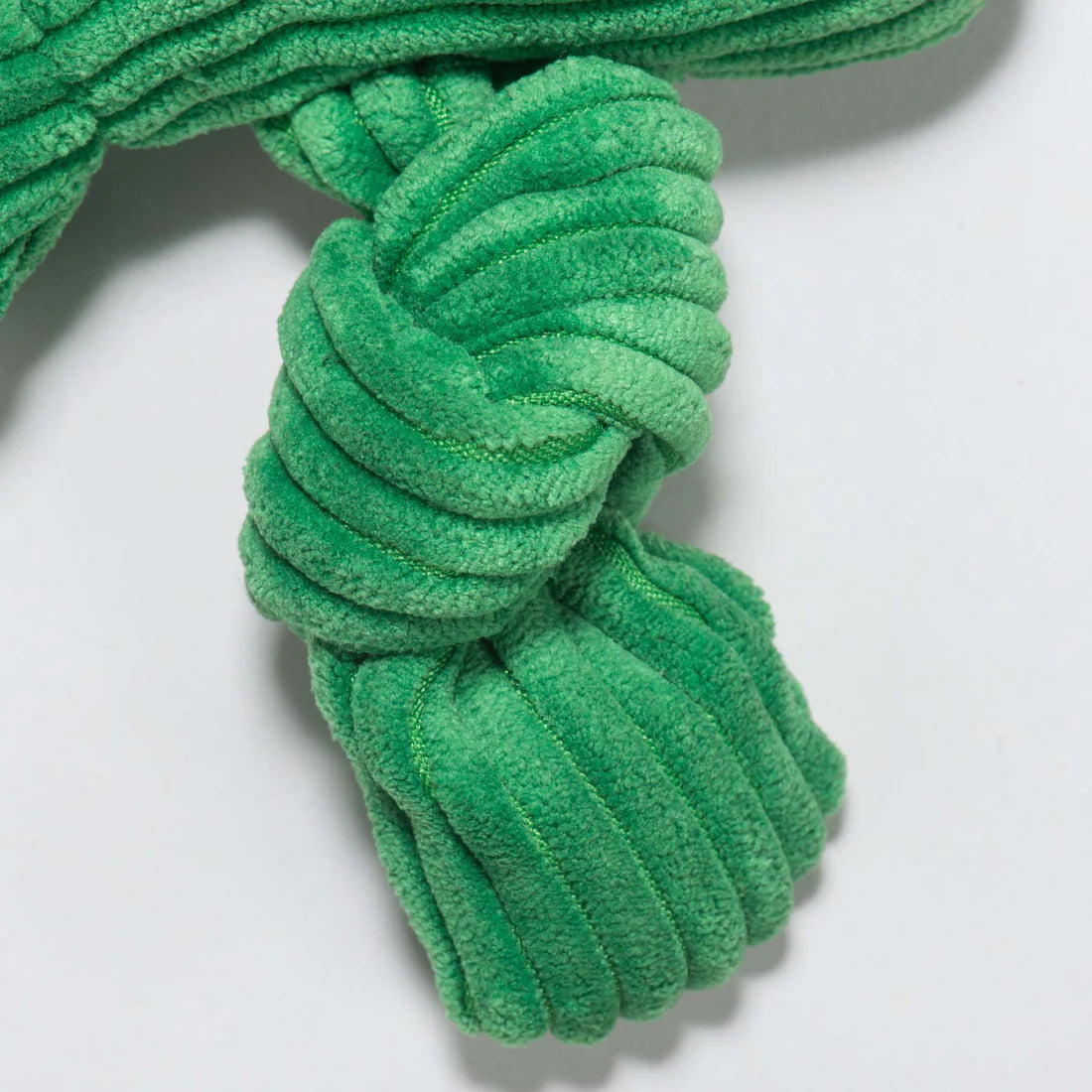 Huggle Hounds Fergie Frog Knotties Dog Toy