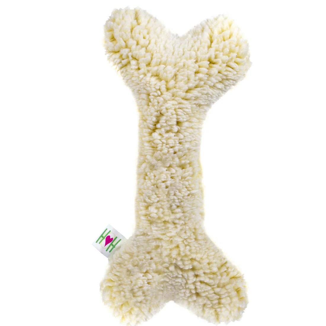 HuggleHounds Fleece 24" Bone Plush Dog Toy