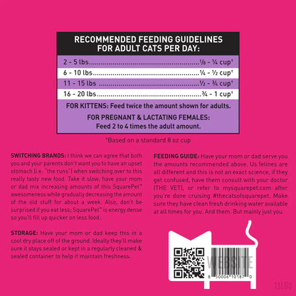 SquarePet PowerCat Herring & Salmon 2kg