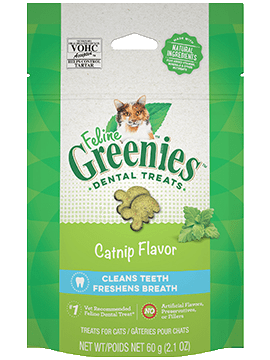 Greenies Catnip Flavour Feline Dental Treats 2.1oz