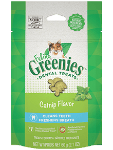 Greenies Catnip Flavour Feline Dental Treats 2.1oz