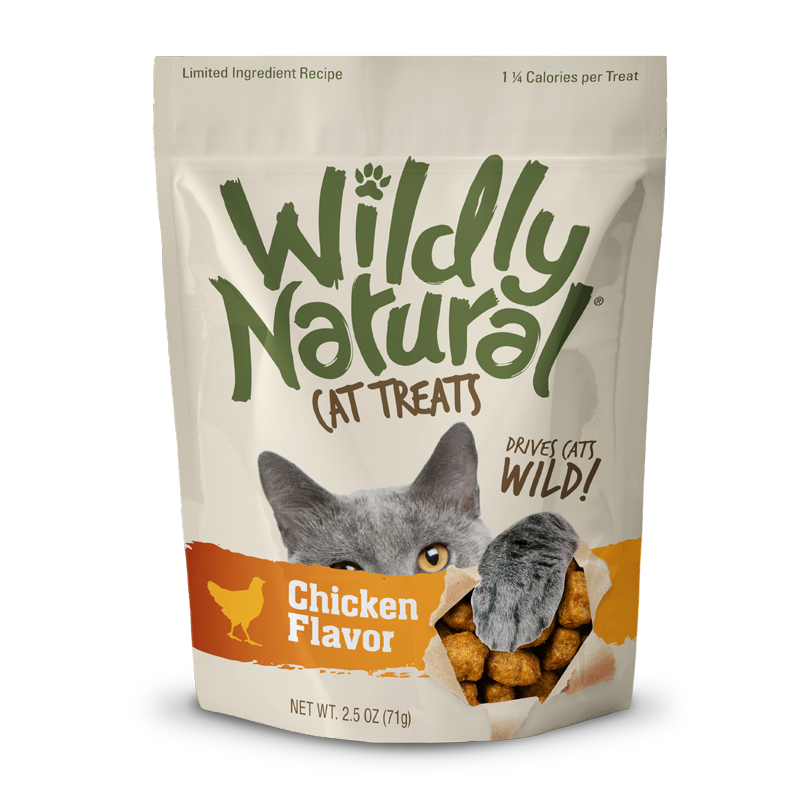 Wildly Natural Chicken Cat Treats 2.5oz