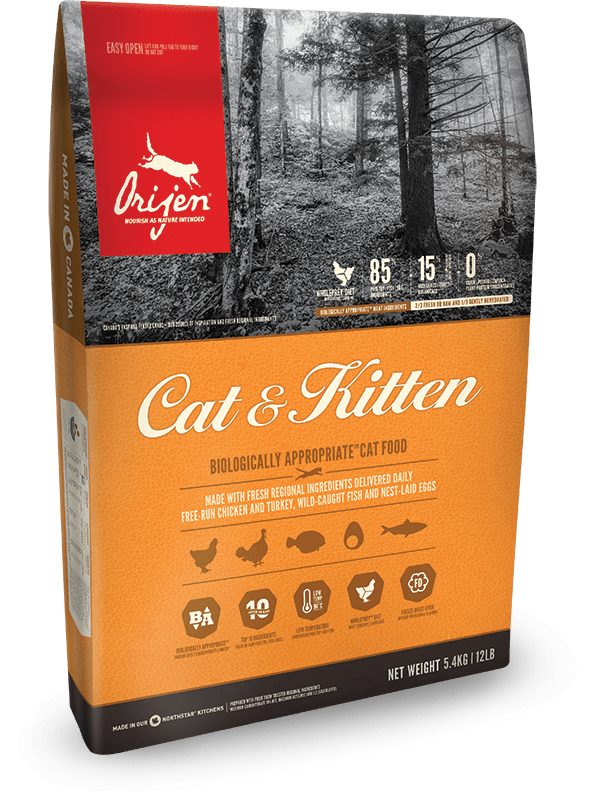 Orijen Dry Cat Food Cat & Kitten 5.4Kg