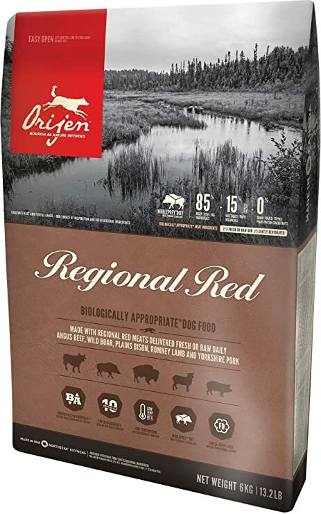 Orijen Dry Dog Food Regional Red 11.4Kg