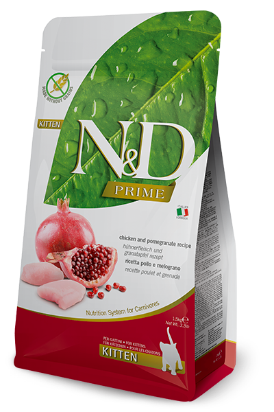 Farmina N&D Kitten Prime Chicken & Pomegranate for Kittens
