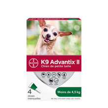 K9 Advantix II 4 PK Small Dog under 4.5kg