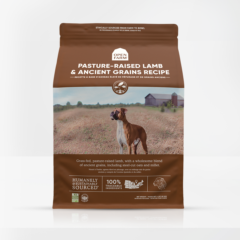 Open Farm Ancient Grains Pasture Raised Lamb for Dogs