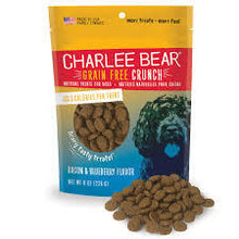 Charlee Bear Grain Free Bacon & Blueberry Crunch Treats 8oz