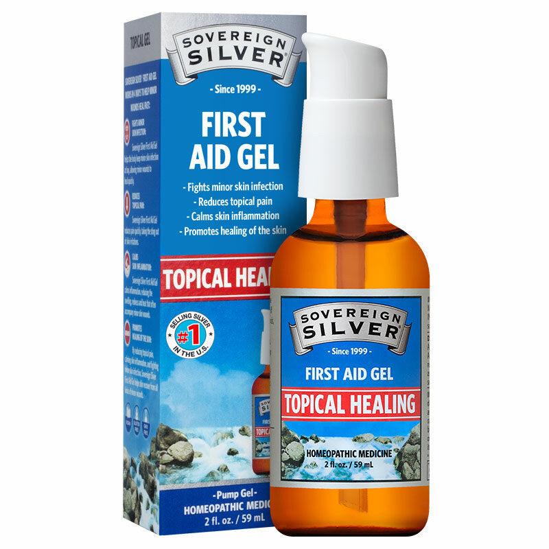 Sovereign Silver First Aid Gel - Colloidal Silver