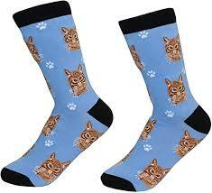 Unisex Sock Daddy Tabby, Orange