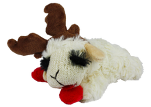 Multipet Holiday Antler Lamb Chop Dog Toy