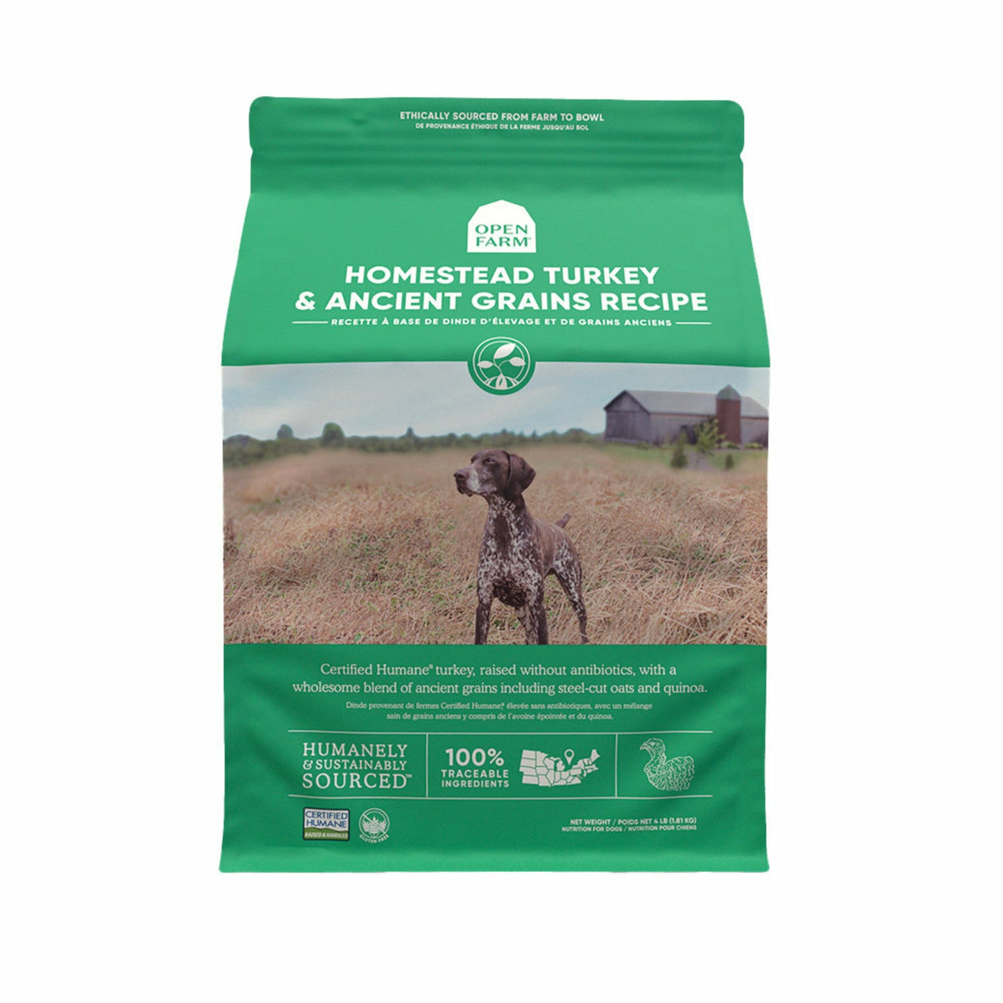 Open Farm Ancient Grains Turkey for Dogs