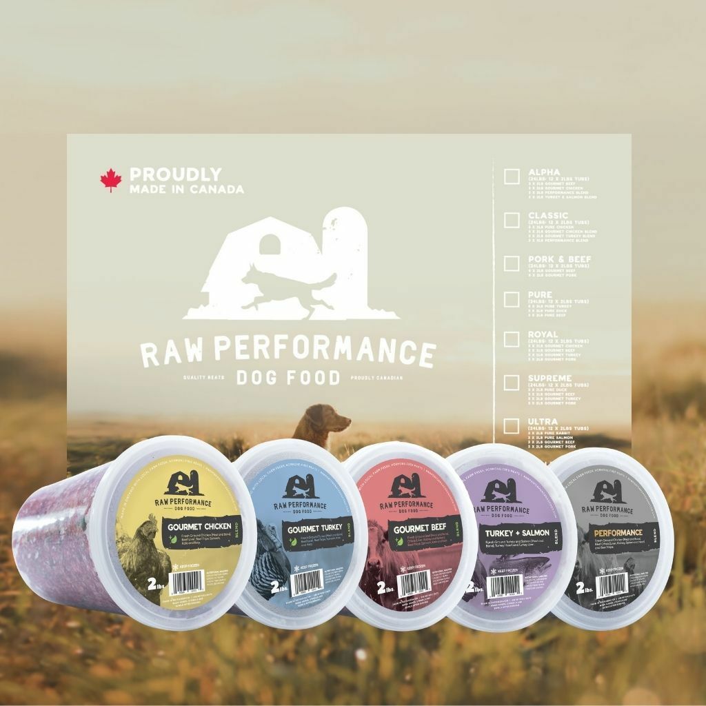 Raw Performance The Alpha 30lb Case (2lb Tubs)