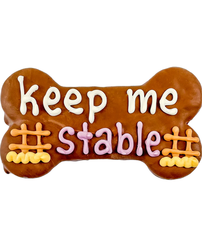 Bosco & Roxy's Keep Me Stable Horse Cookie