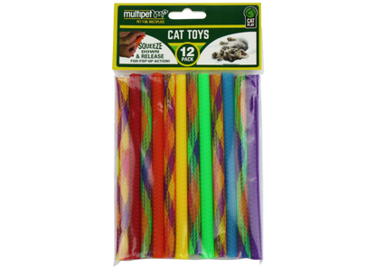 MultiPet Kitty Straws 12pk 7"