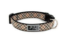 Rc Pets Tan Tartan Clip Collar