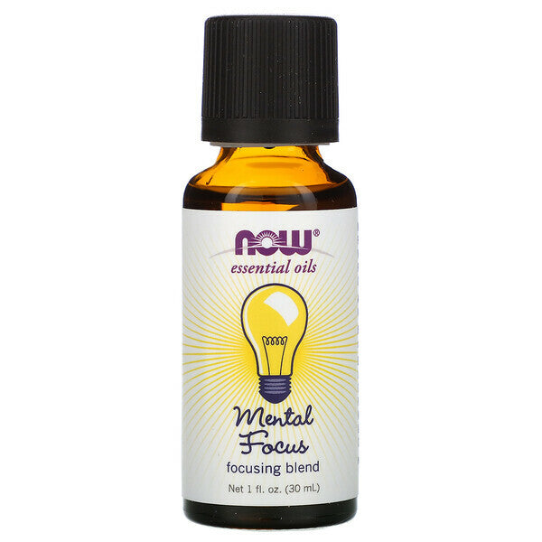 NOW Focus Essential 30Ml Essential Oil Blend