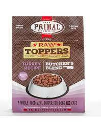 Primal Pet Foods Turkey Butchers Blend Topper  2lb