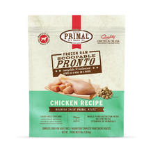 Primal Pet Foods Canine Chicken Pronto Formula 4lb