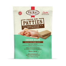 Primal Pet Foods Canine Chicken Frozen Patties 6Lb