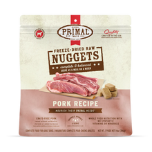 Primal Pet Foods Canine Pork Freeze Dried Nuggets 14Oz