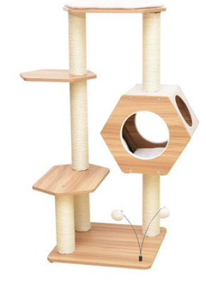PetPals Group Wagon Style Cat Tree