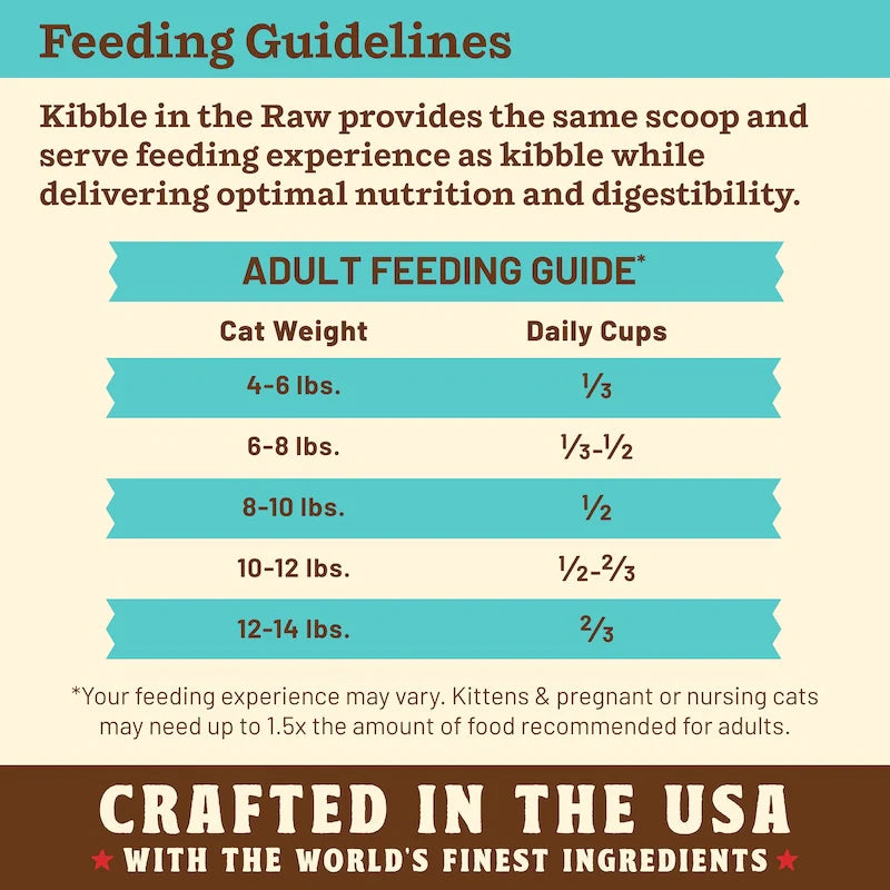 Primal Kibble In The Raw Chicken & Fish Cat 1.5lb