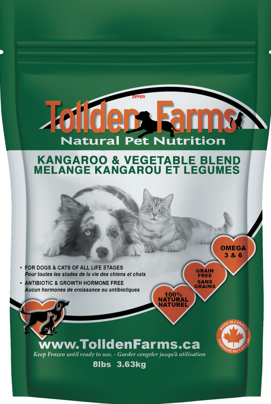 Tollden Farms Kangaroo & Vegetable Dinner