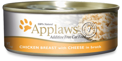 Applaws Chicken Breast with Cheese in Broth  5.5oz