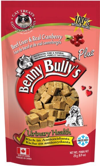 Benny Bully's Liver Plus Cranberry Cat Treats 25g