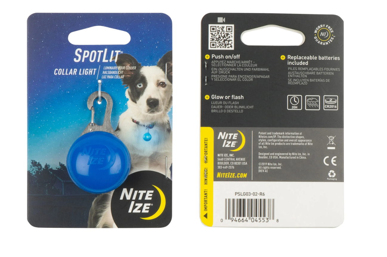 Nite Ize Blue - Spotlit Collar Light