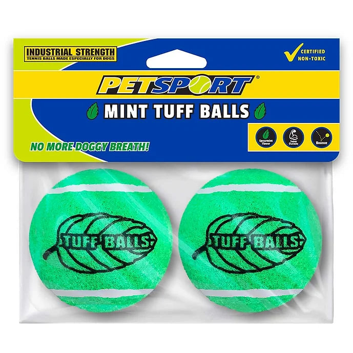 Petsport Tuff Ball 2 pack Mint