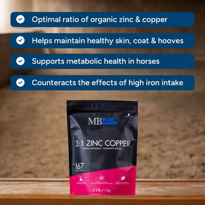 MadBarn 3 to 1 Zinc to Copper 1kg Pouch