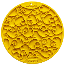 Sodapup Yellow Ducks Round Suction Cup Lick Mat