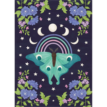 Tree Free Lunar Moth Blank Card