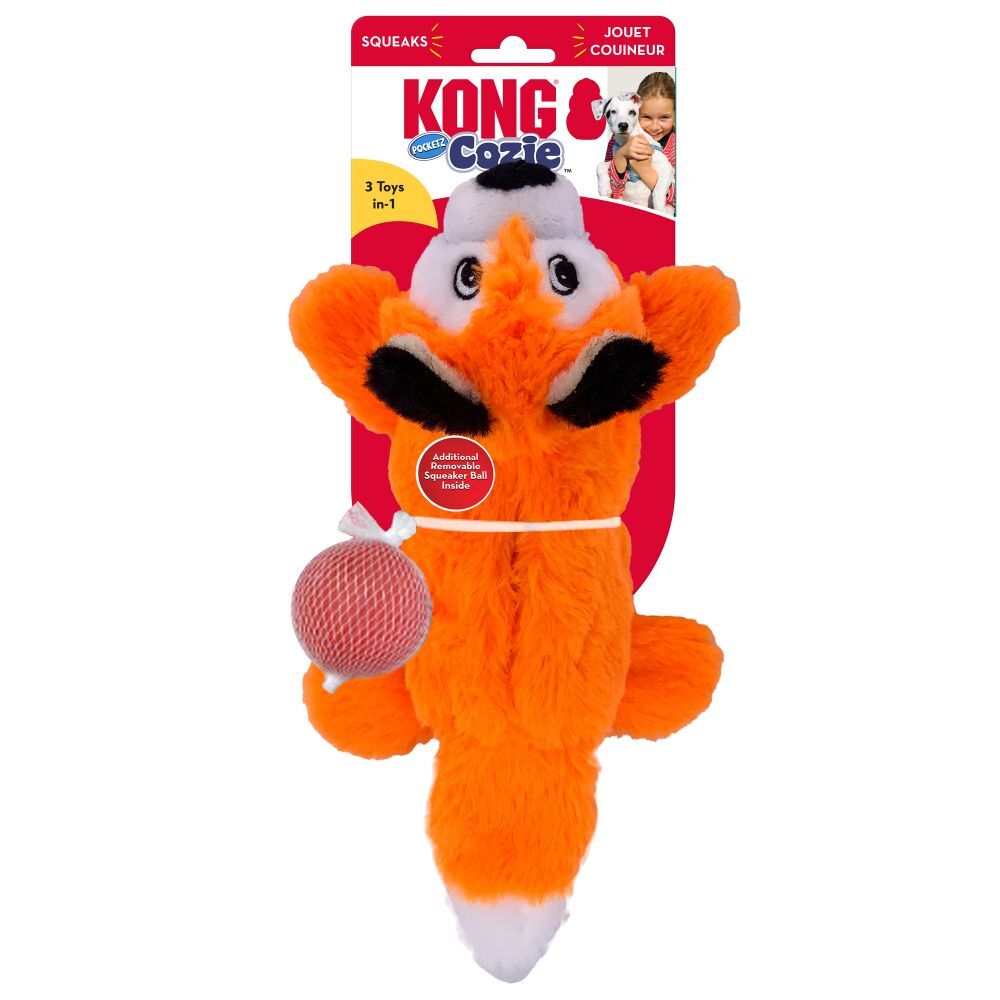 Kong Cozie Pocket Fox