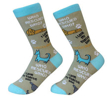 Atomic Socks I Love My Rescue Unisex Socks