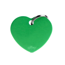 My Family Basic Heart Green