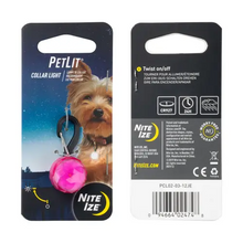 Nite Ize Pink Jewel PetLit for Small Dogs & Cats