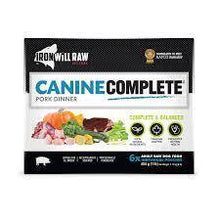 Iron Will Raw Canine Complete Pork Dinner 6lb