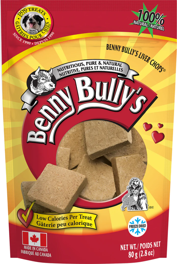 Benny Bully's🍁 Liver Chops Original 80g