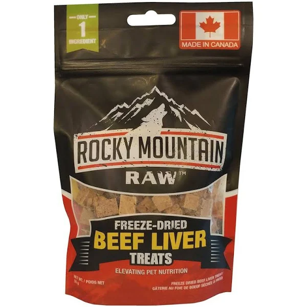 Rocky Mountain Beef Liver Raw Freeze Dried