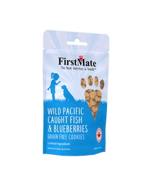 First Mate Fish with Blueberry Mini 8oz Dog Treats