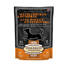 Oven Baked Tradition Chicken Pumpkin Flavour Soft and Chewy Treats for Dogs 8oz