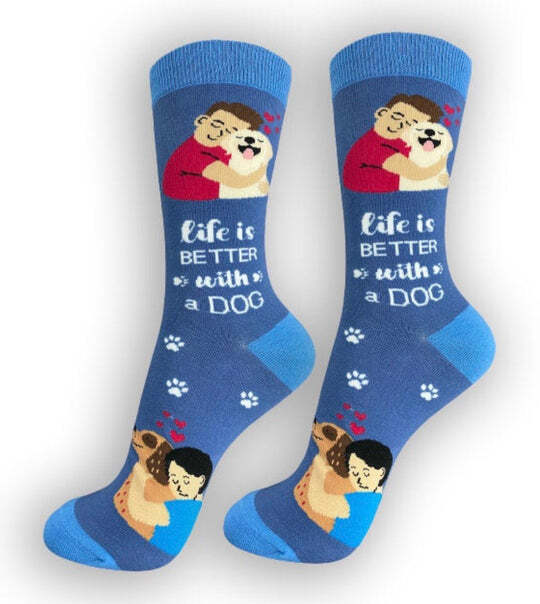 HappyTails Socks Life Is Better With A Dog Socks