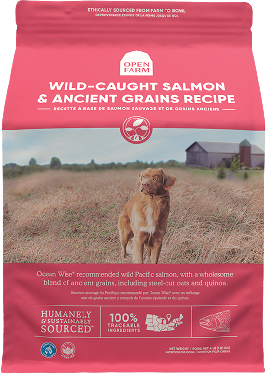 Open Farm Ancient Grains Wild Salmon Dog Food