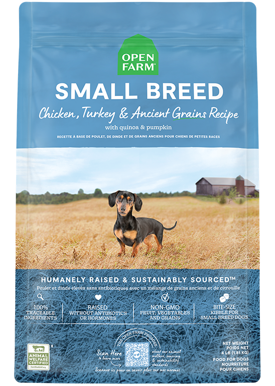 Open Farm Small Breed Ancient Grain Recipe for Dogs