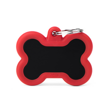 My Family Black and Red Hushtag Bone
