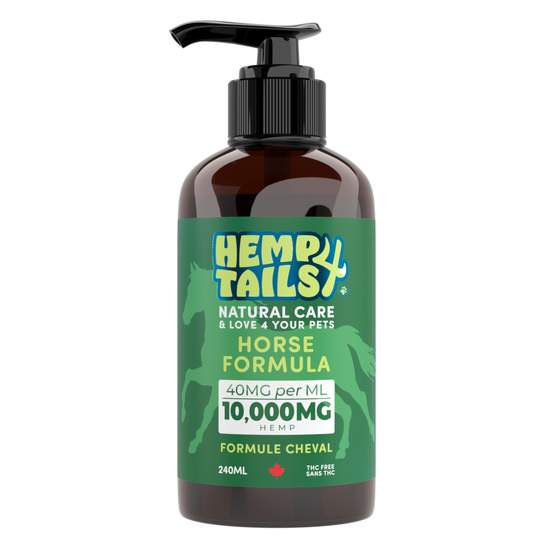 Hemp4Tails Horse Formula 10,000mg 240ml Bottle