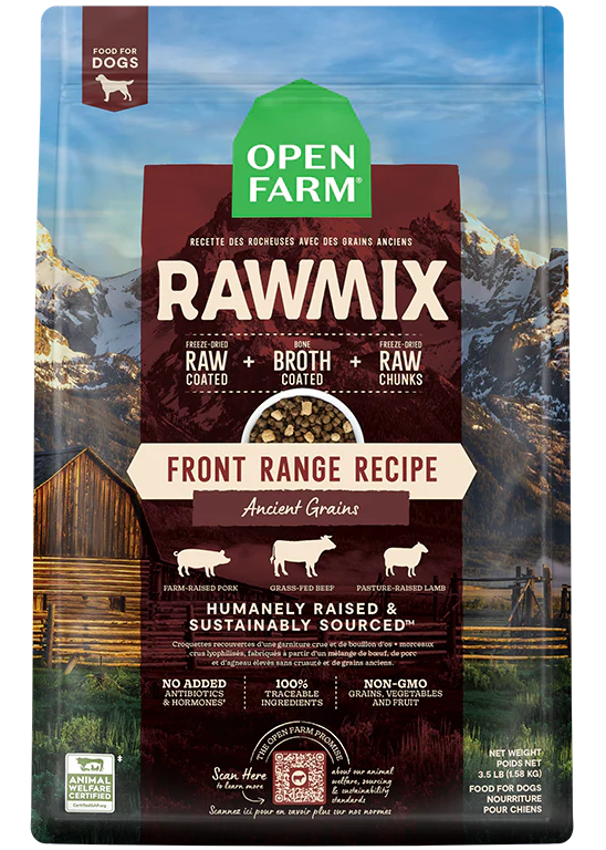 Open Farm RawMix Front Range with Ancient Grains Dog Food